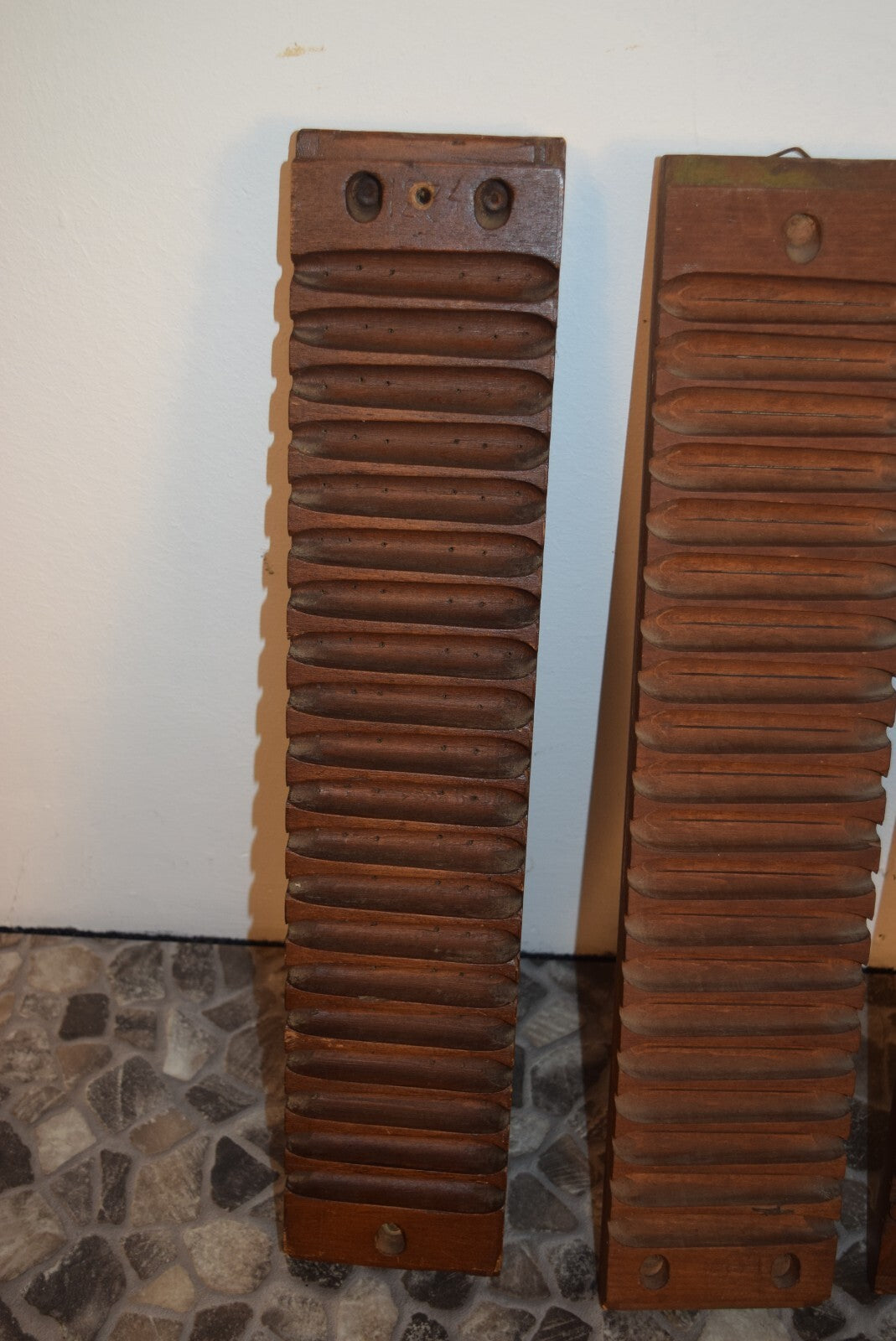 3  Zigarrenbretter Zigarrenpressform Holländische Fliese historisches Motiv