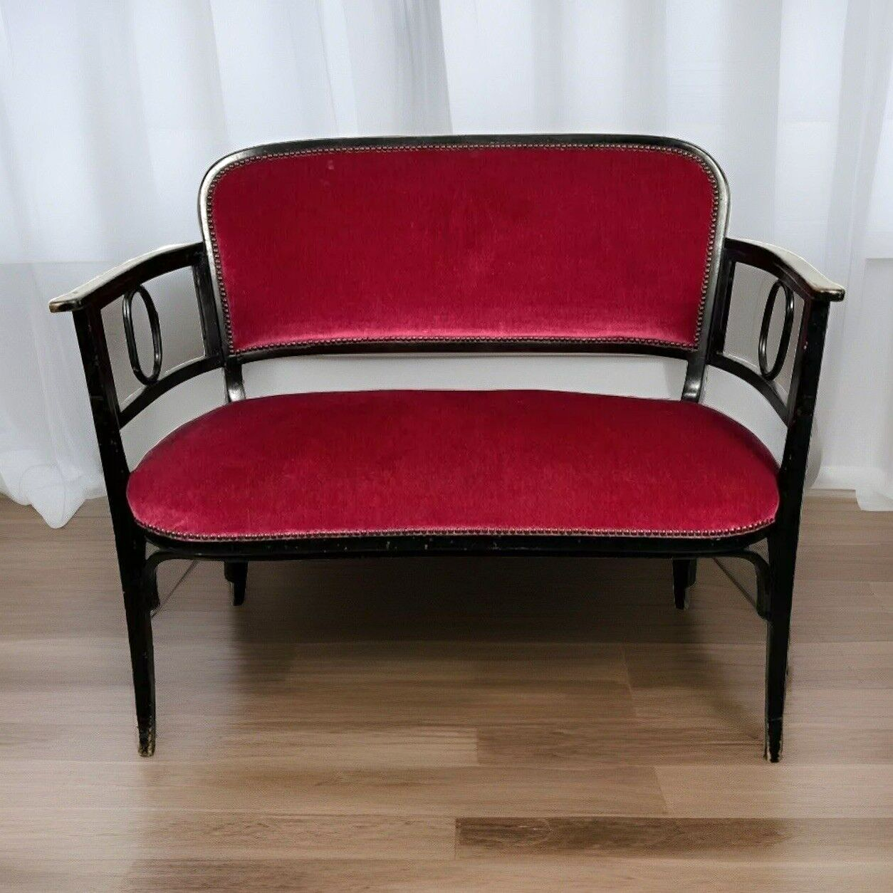 Thonet Sitzbank Kanapee Bugholz – Art Déco – original Gebrüder Thonet