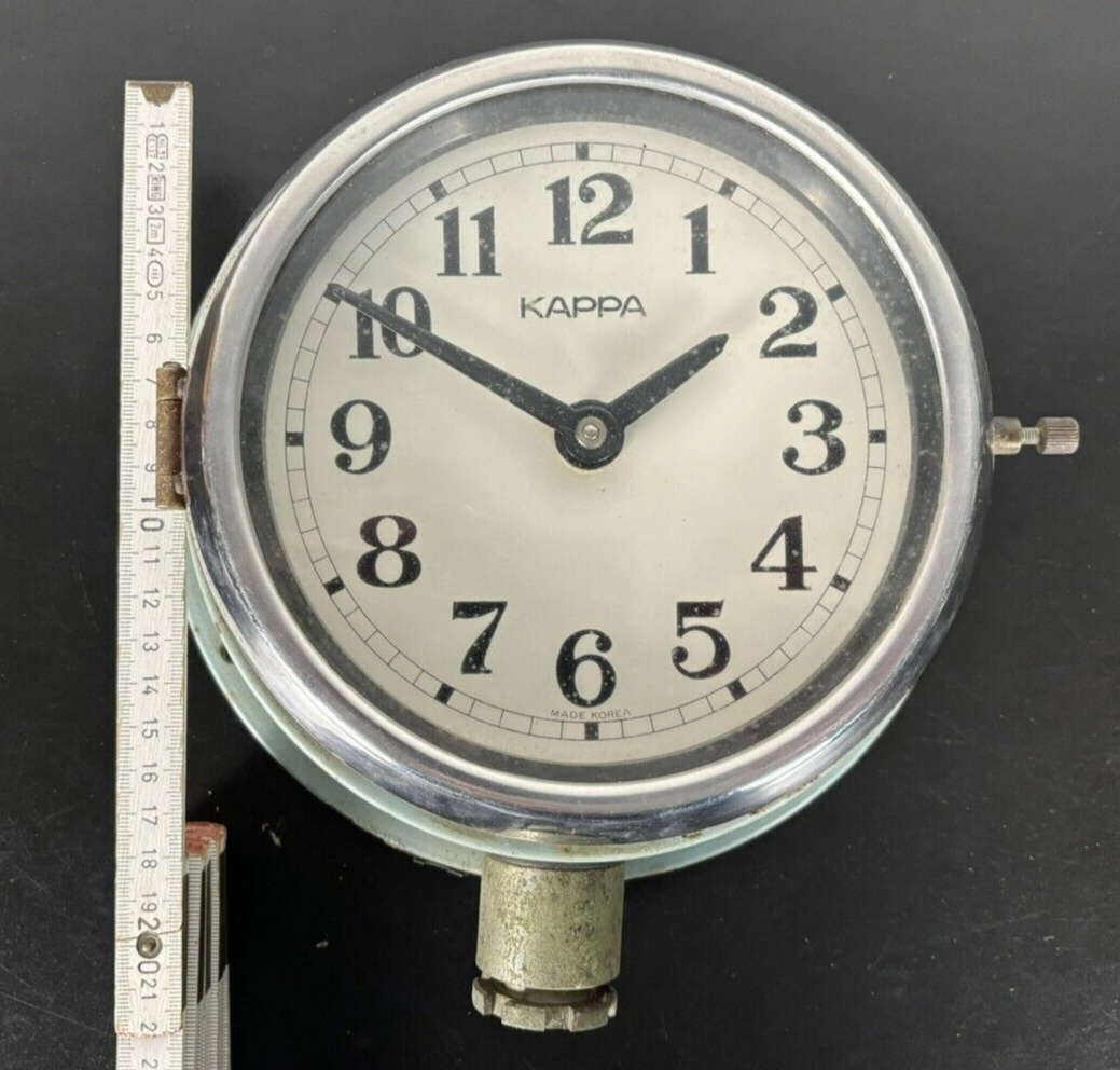 Schiffsuhr KAPPA Wanduhr Vintage Marine Clock Slave Uhr Deko Objekt