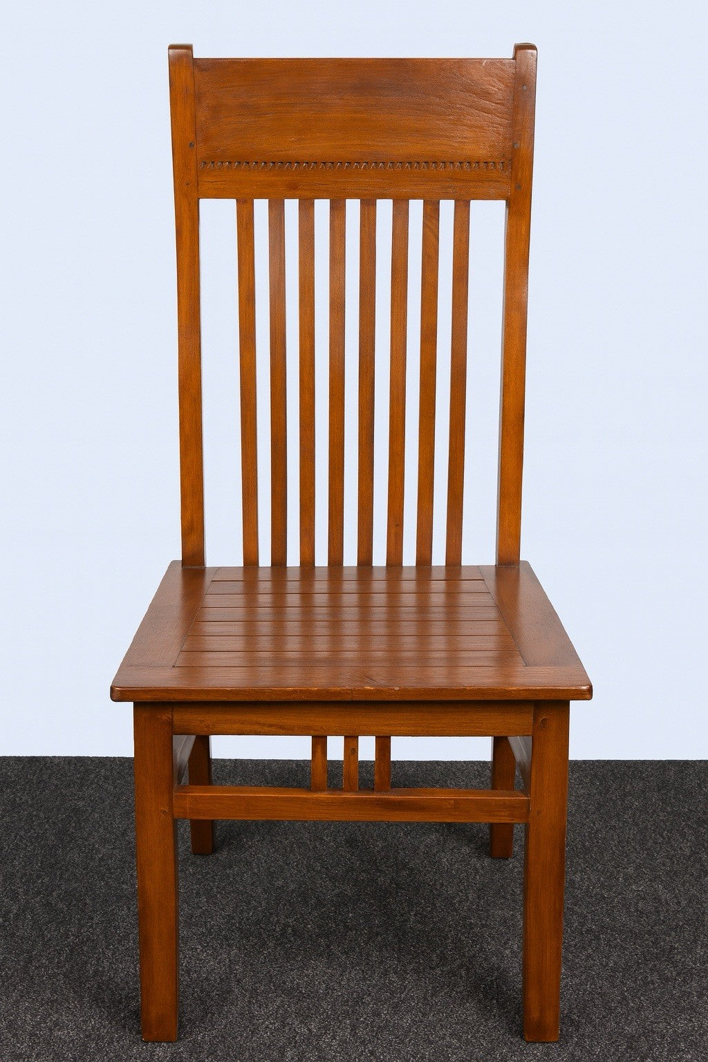 1 von 5 Landhaus Stuhl Kolonial Stil  Büro Schreibtisch Massivholz Esszimmer