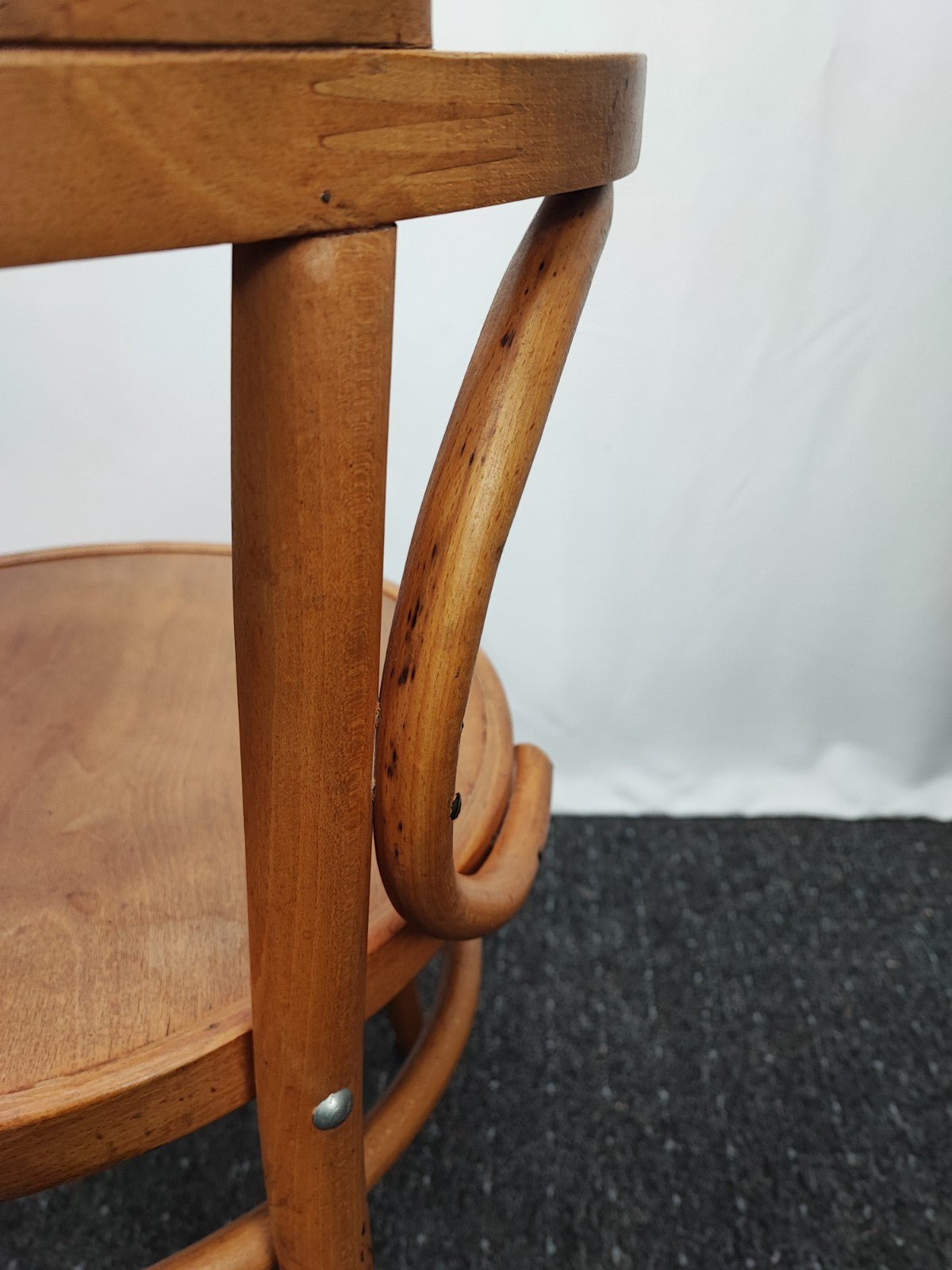 Bugholz Armlehnstuhl Kaffeehausstuhl Thonet-Stil Vintage Buche Bauhaus 4 Stk - Wesel Antik Kunst Vintage