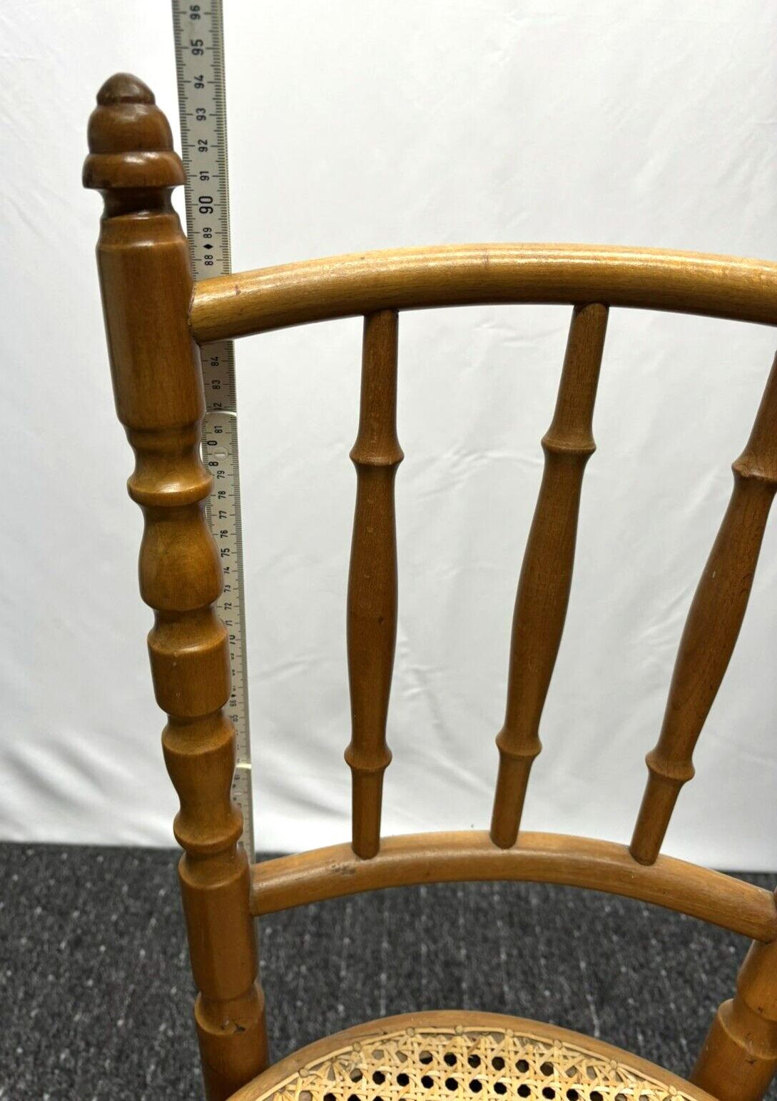 ORIGINAL Fischel Kaffeehaus Stuhl Wiener Geflecht Küche Esszimmer Art Deco Antik