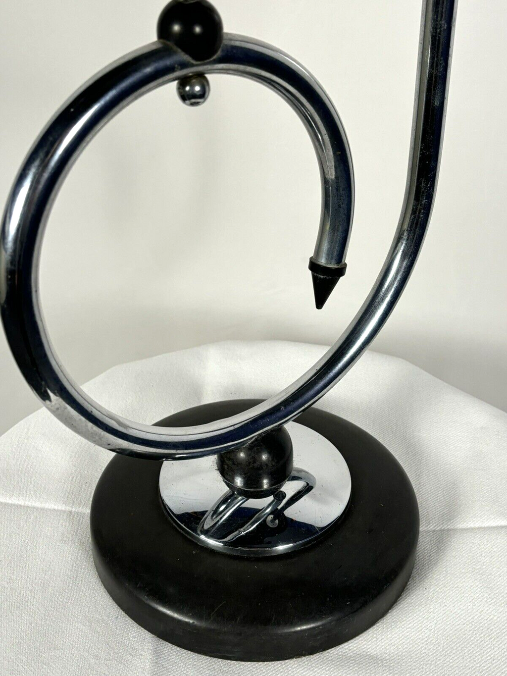 Standaschenbecher, Rauchertisch, Beistelltisch, Bauhaus, Stahlrohr, Art Deco