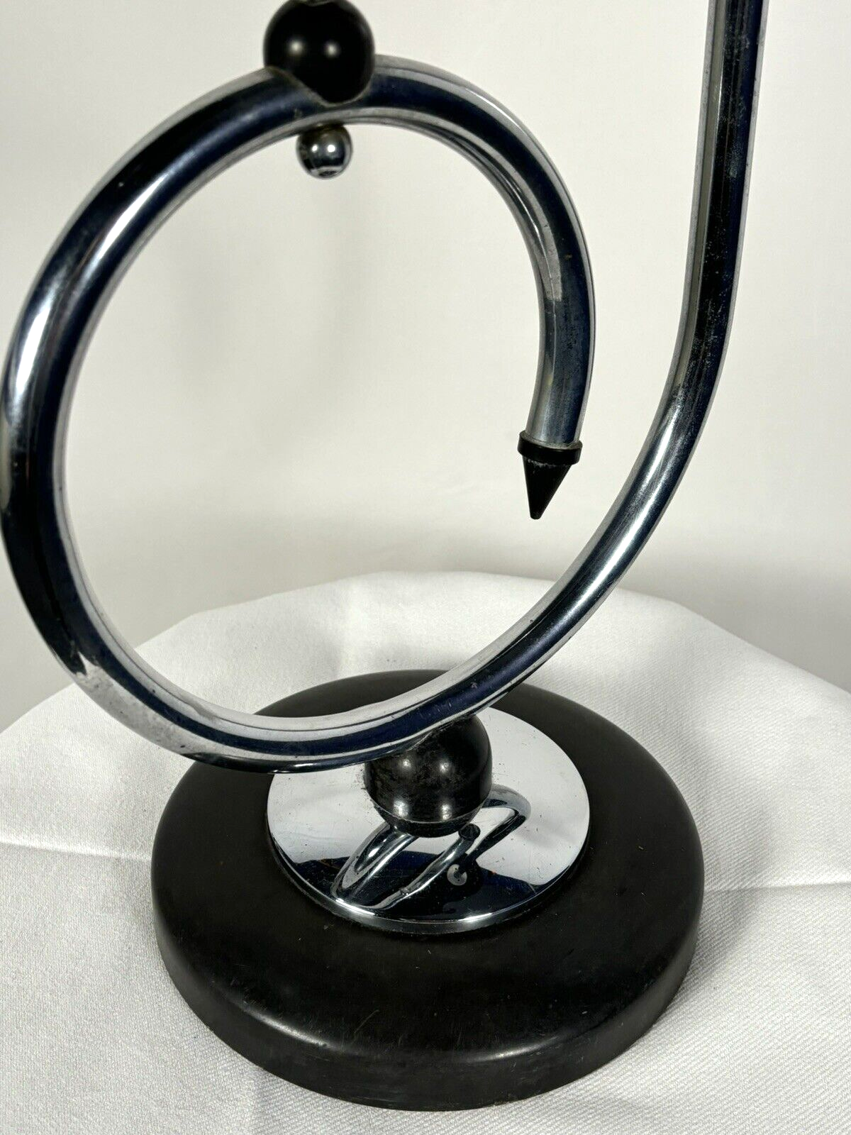 Standaschenbecher, Rauchertisch, Beistelltisch, Bauhaus, Stahlrohr, Art Deco