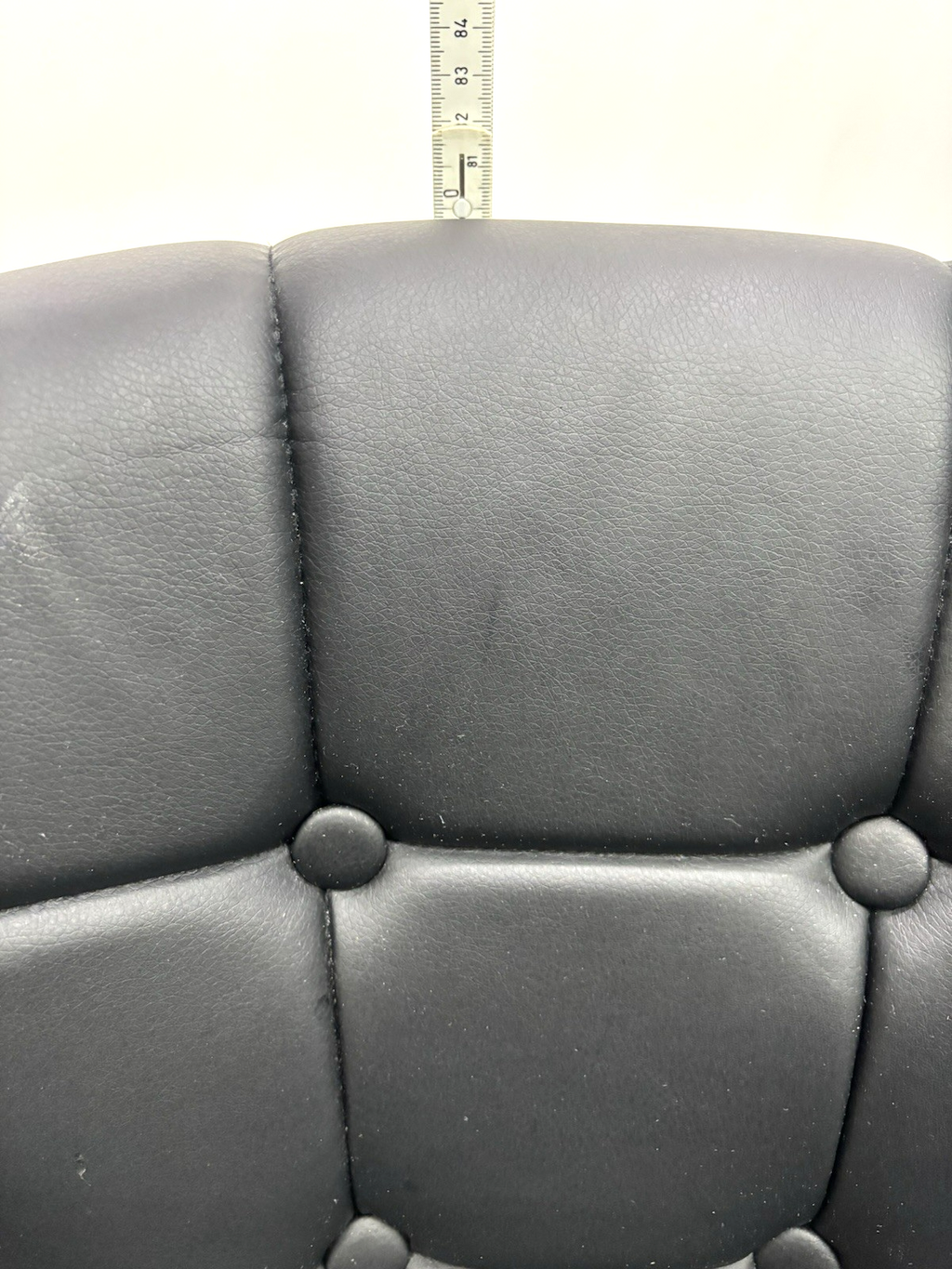 1 von 6 Stuhl Gropius Vintage Kunstleder silber schwarz Büro Esstisch Bauhaus