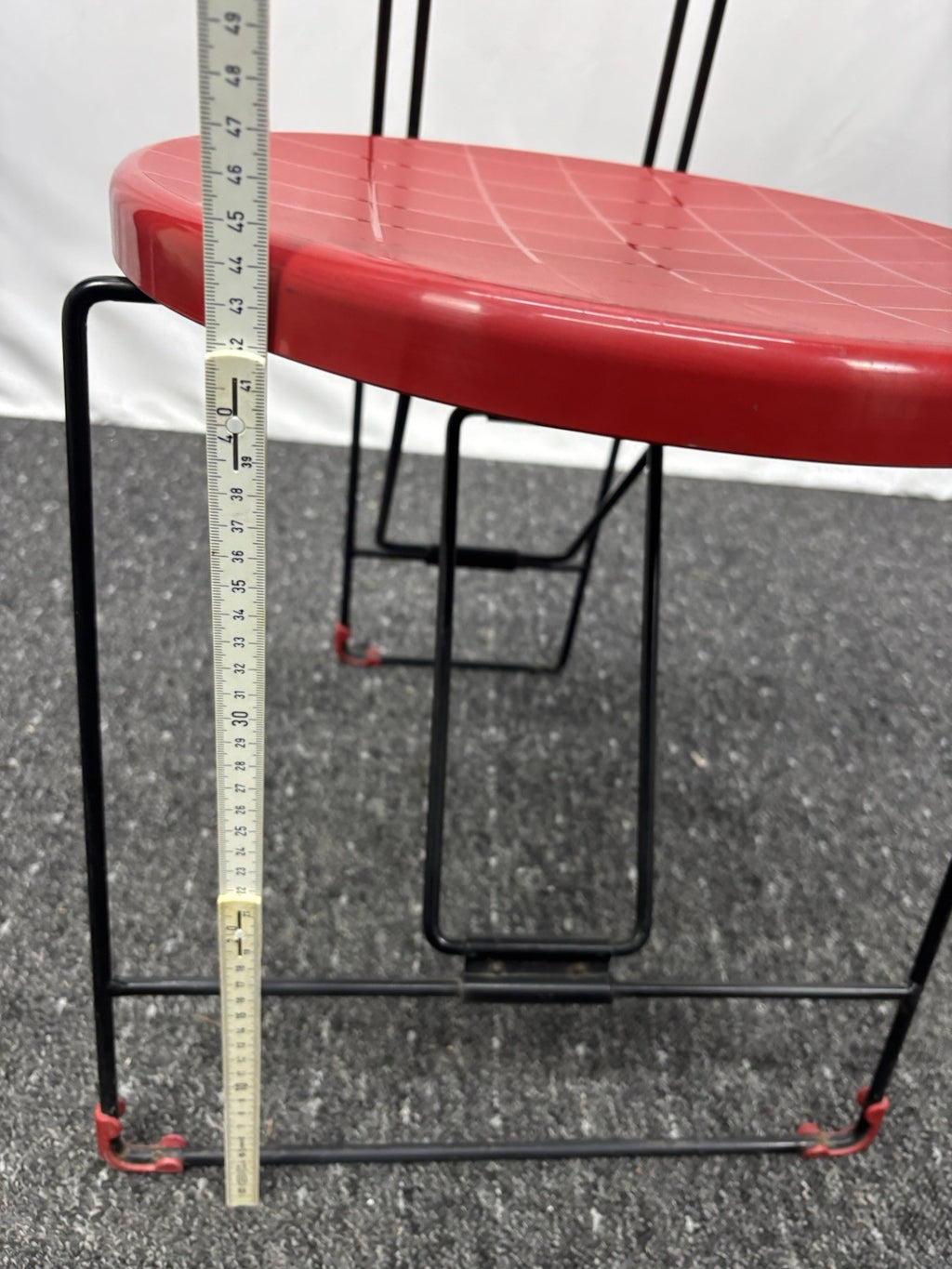 2x Klappstuhl  CRICKET di Magis Italien  Andries Van Onck 1984 Vintage Bauhaus