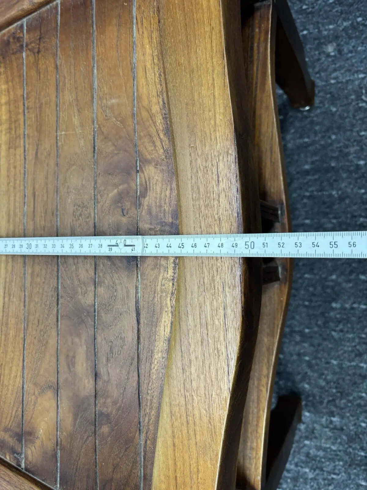 1 von 4 Armlehnstuhl Kolonialstil Massivholz Art Deco Bauhaus Gropius