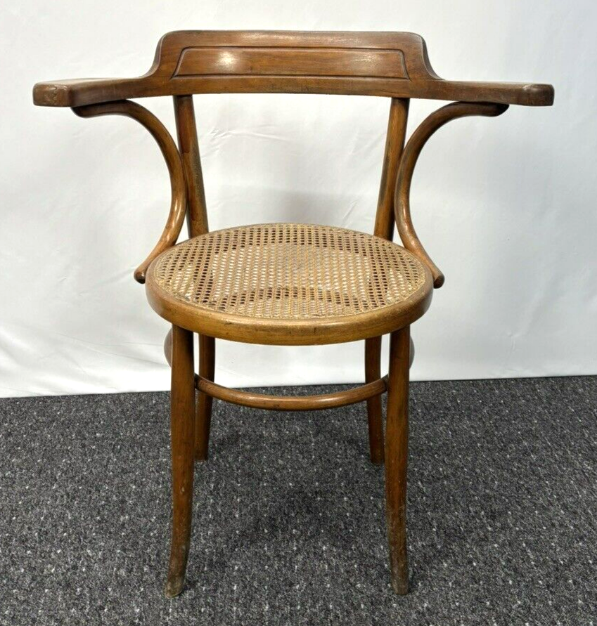 ORIGINAL Fischel Bugholz Armlehnstuhl Gropius Extra Breit Wiener Gefl. Art Deco