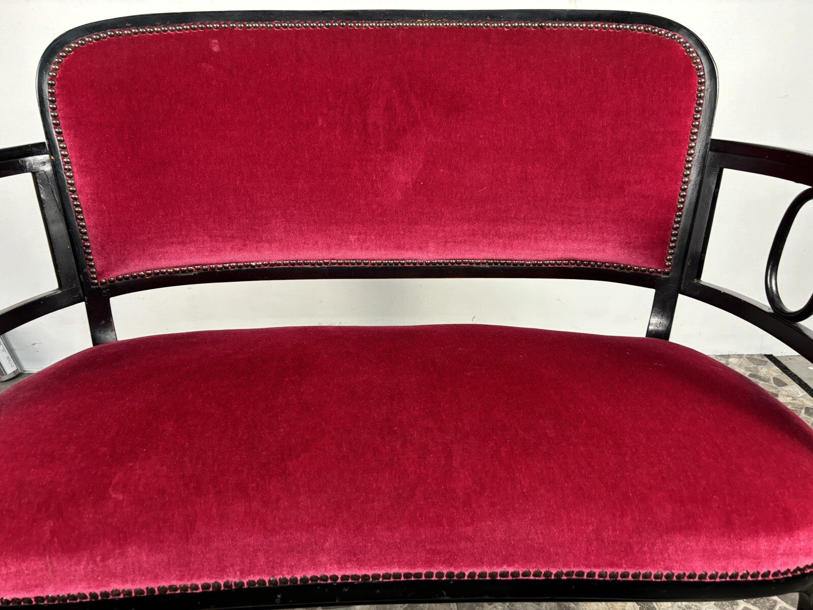 Thonet Sitzbank Kanapee Bugholz – Art Déco – original Gebrüder Thonet