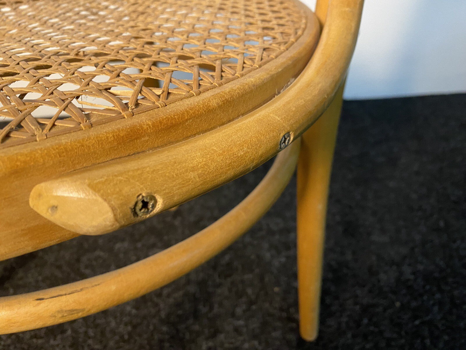 Armlehnstuhl Thonet Stil Wiener Geflecht ArtDeco 