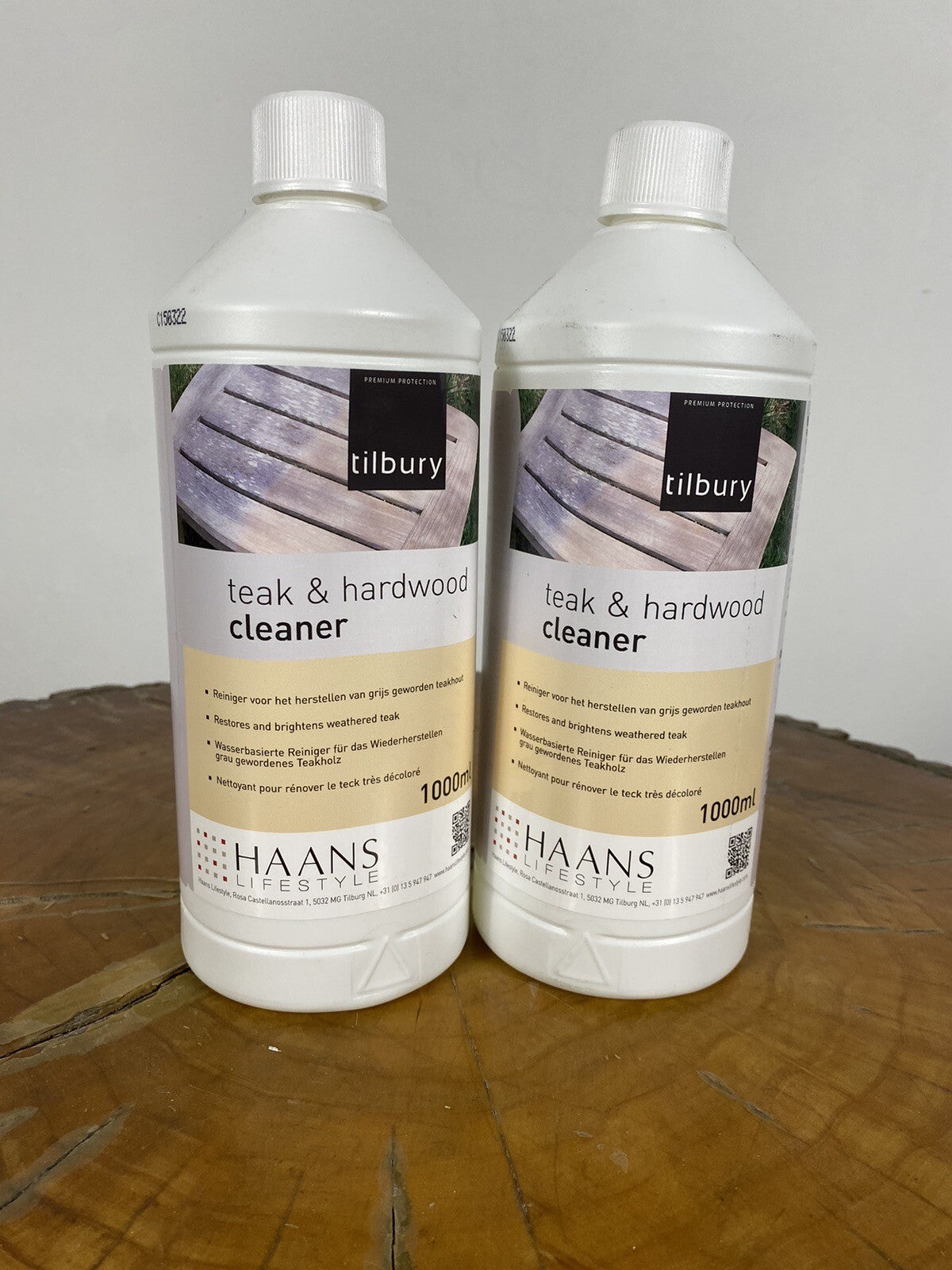 Teakholz Reiniger Cleaner 1000ml Flasche Holz Möbel
