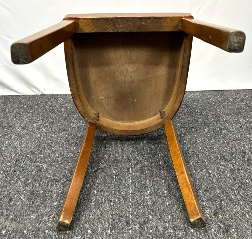 1 von 4 Kaffeehausstuhl Frankfurter Stuhl Bistro Holz Art Deco Antik Schellack