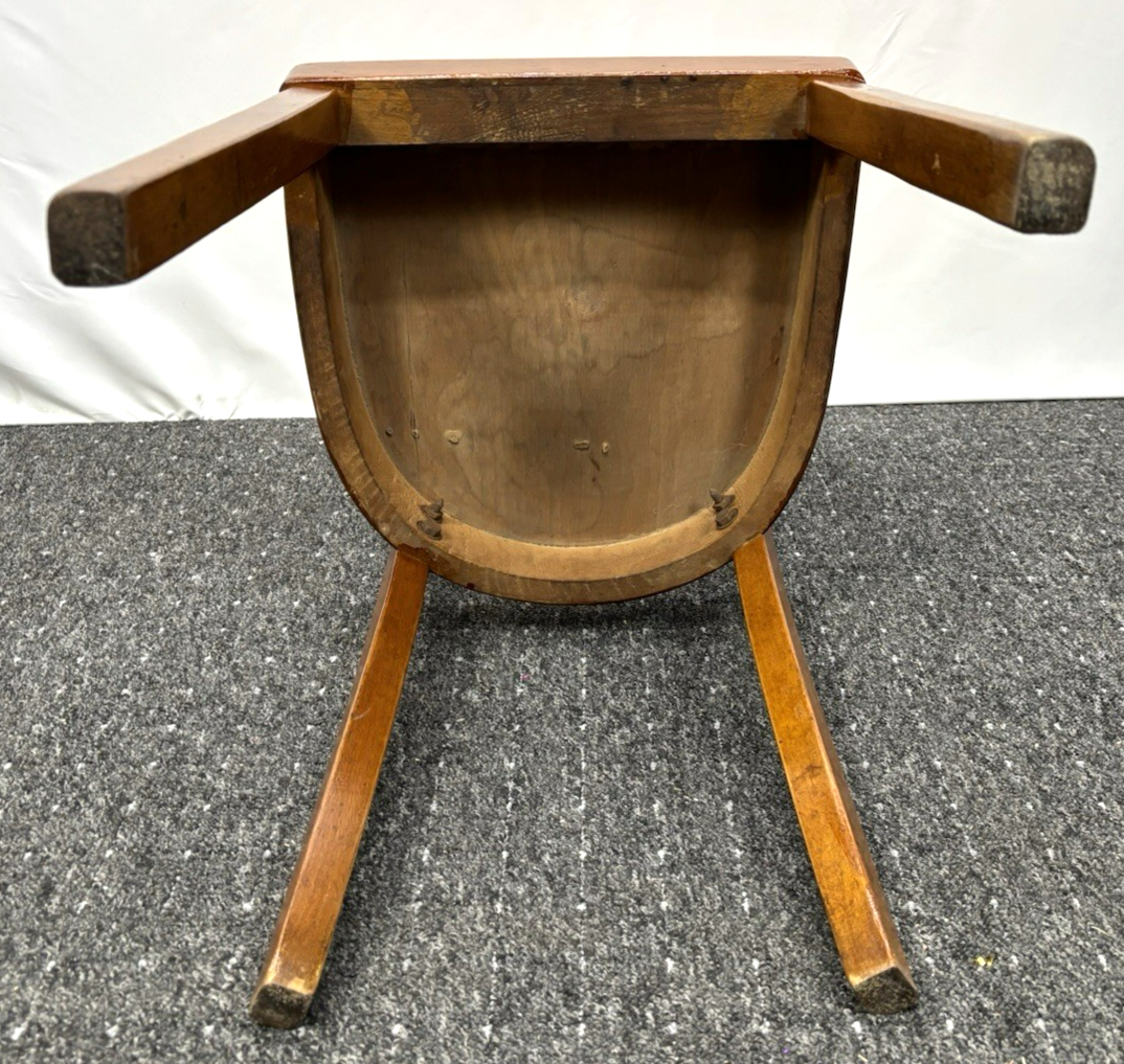 1 von 4 Kaffeehausstuhl Frankfurter Stuhl Bistro Holz Art Deco Antik Schellack