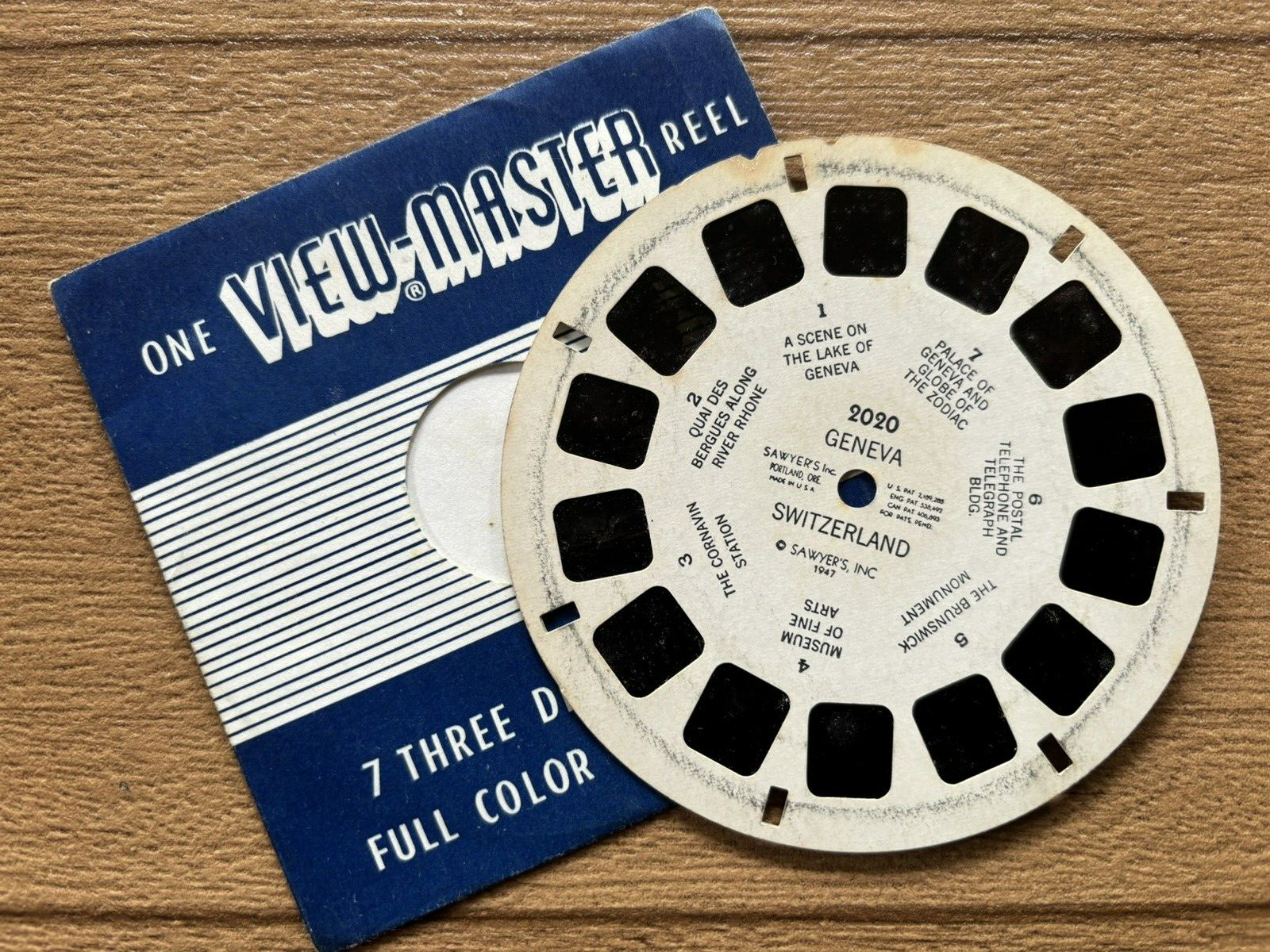 view-master, Geneva Schweiz, viewmaster, guter Zustand