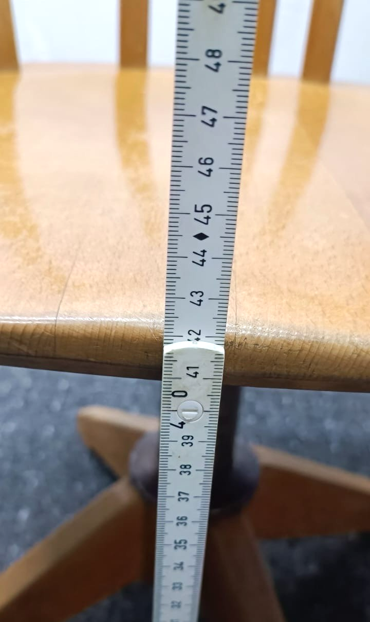 ORIGINAL SEDUS Büro Drehstuhl höhenverstellbar Art Deco Bauhaus Schreibtisch