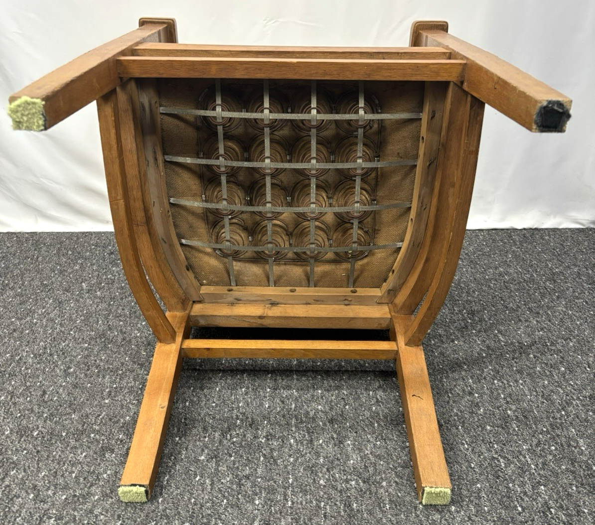 Stuhlset Art Deco Armlehnstuhl Antik Esszimmer Büro Massivholz 4 Stück