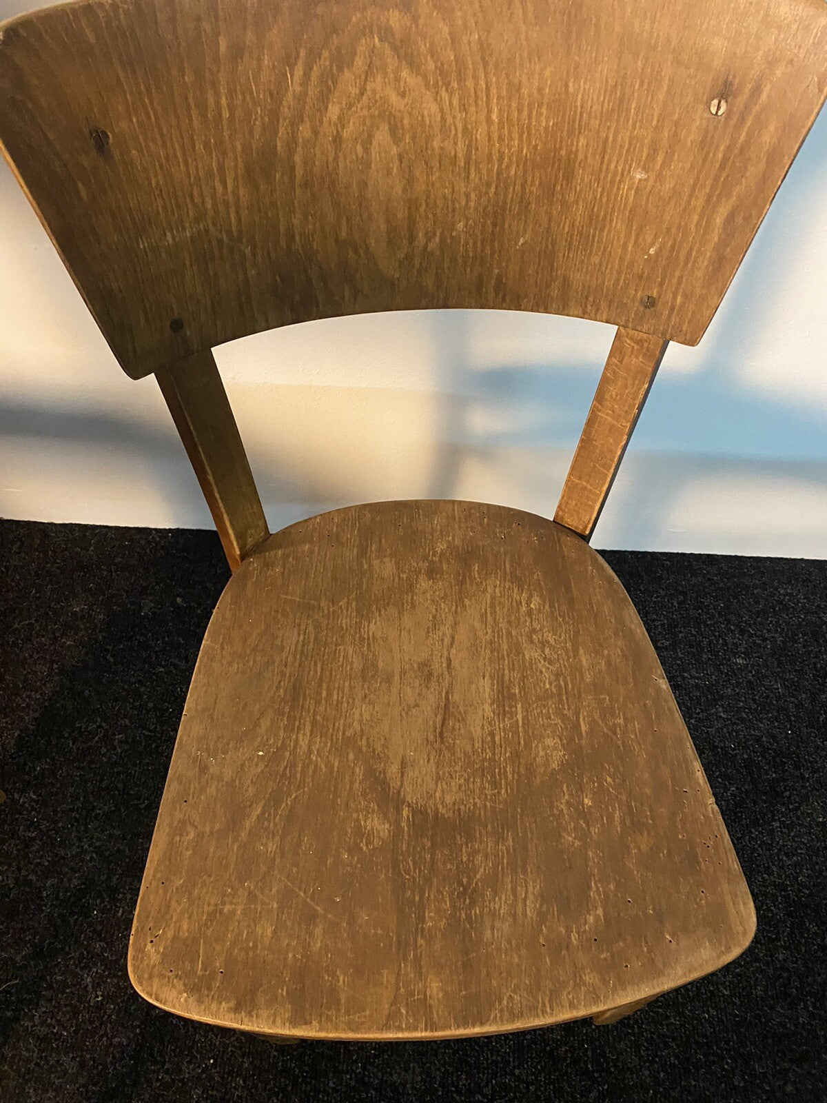 1 von 2 Original Thonet Kaffeehaus Frankfurter Stuhl Bauhaus beschädigt