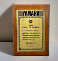 Yamaha Urkunde 1988 Dealer Adward Massiv Holz Vintage 35x25cm