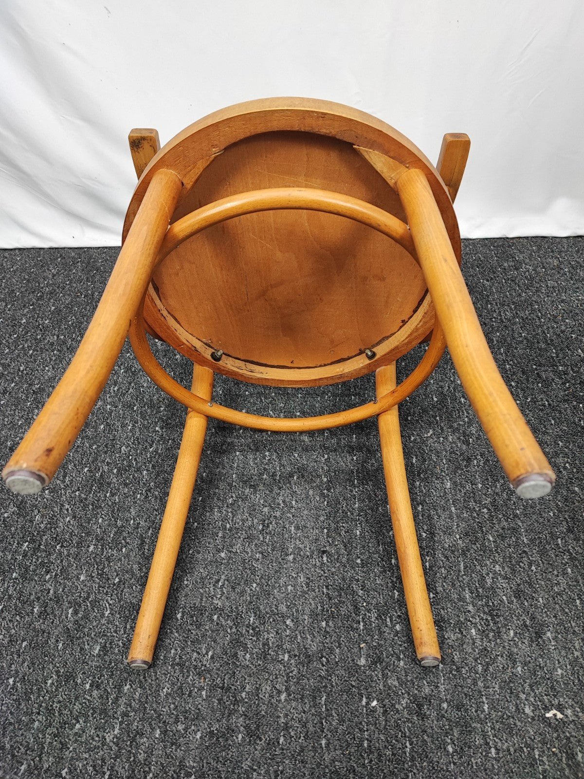 2x Bugholz Armlehnstuhl Paar Kaffeehausstuhl Thonet-Stil Vintage Buche - Wesel Antik Kunst Vintage