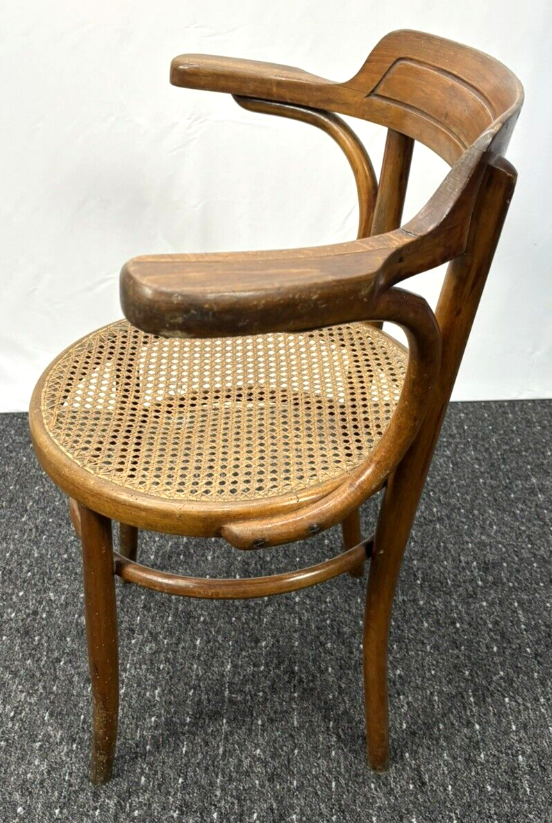 ORIGINAL Fischel Bugholz Armlehnstuhl Gropius Extra Breit Wiener Gefl. Art Deco