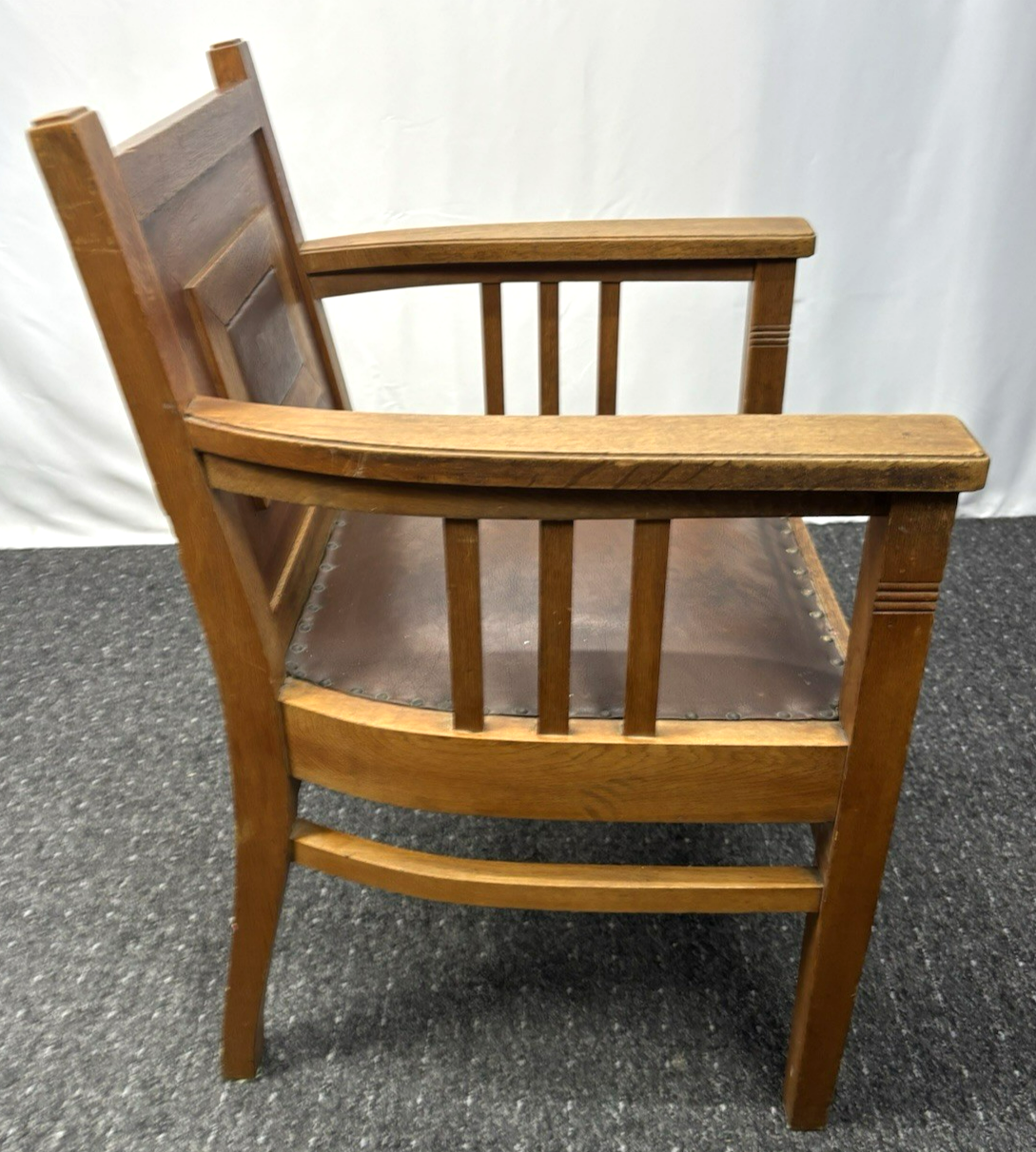 Stuhlset Art Deco Armlehnstuhl Antik Esszimmer Büro Massivholz 4 Stück