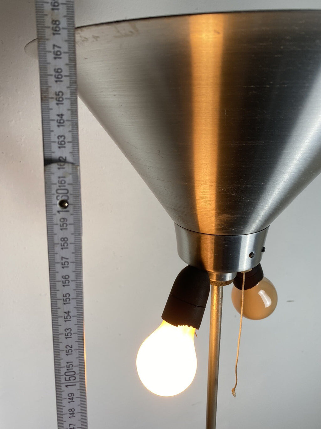 Bauhaus Gispen Stehlampe30/40er Jahre ArtDeco Stahlrohrmöbel