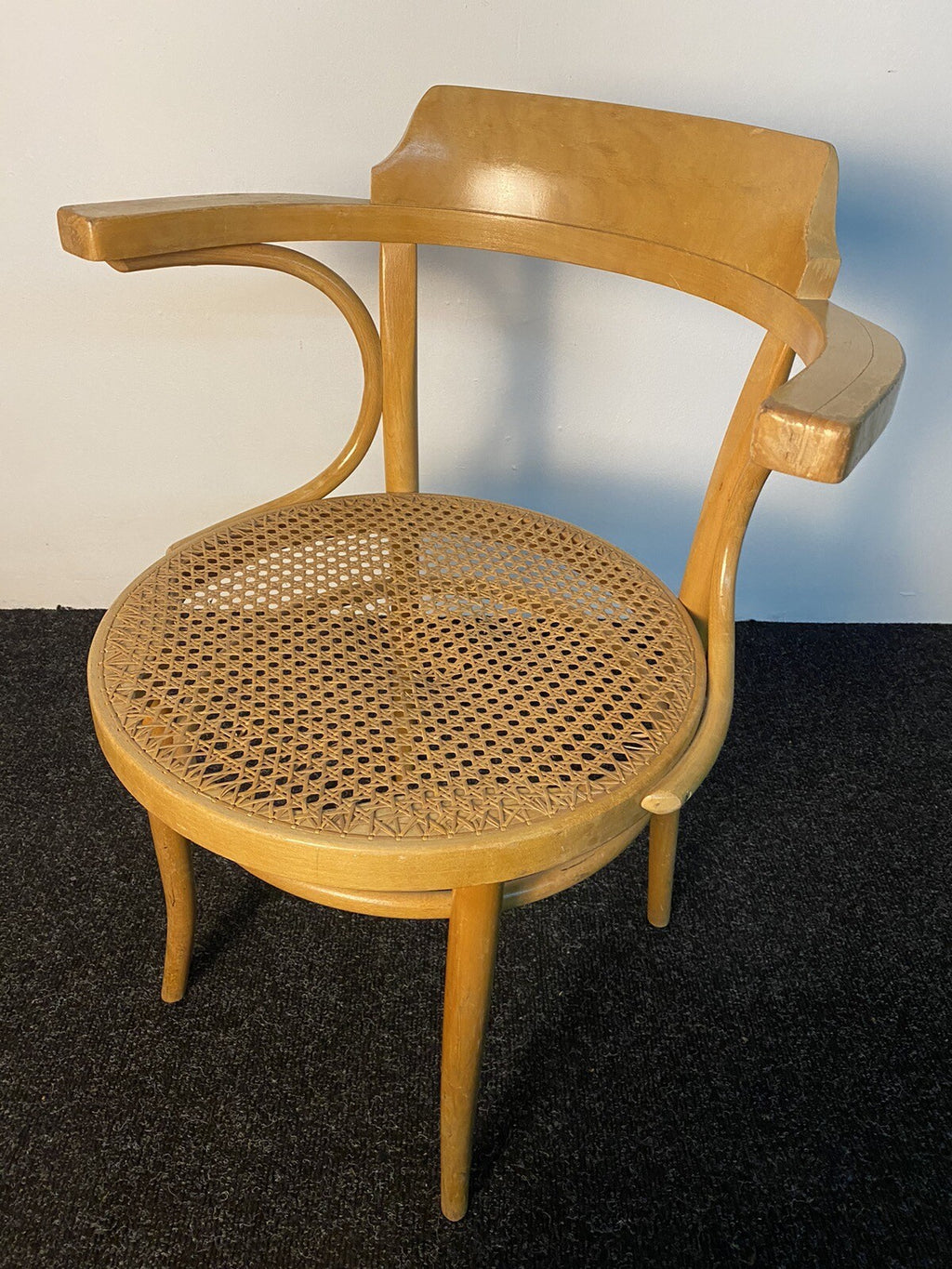 Armlehnstuhl Thonet Stil Wiener Geflecht ArtDeco 