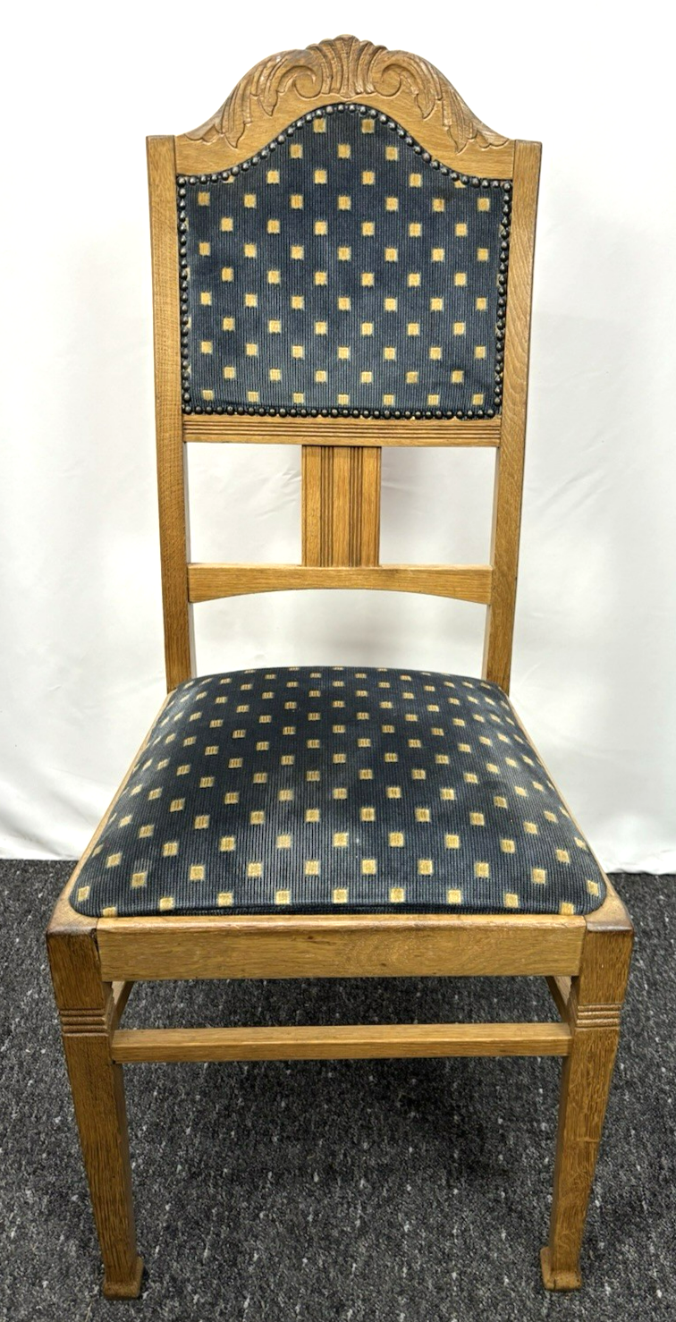 Tisch/ Stuhlset  mit 4 Stühlen Vintage Art Deco Holz