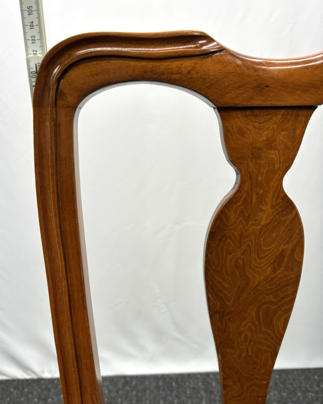 1 von 4 "Queen Anne" Stuhl Hochlehner Art Deco Barock Vintage Esszimmer Büro