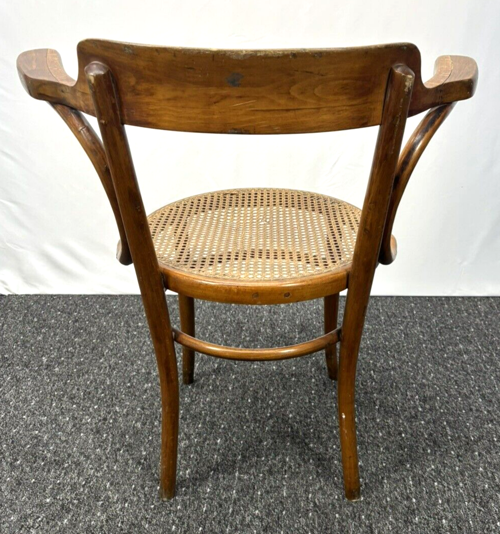 ORIGINAL Fischel Bugholz Armlehnstuhl Gropius Extra Breit Wiener Gefl. Art Deco