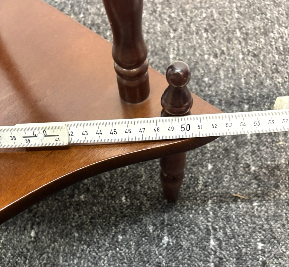 Eckregal Holz Vintage 5 Etagen Bücher Bar Geschirr