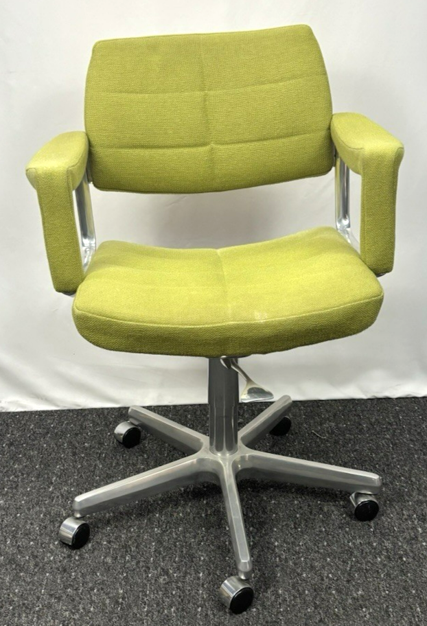 Bürostuhl Oswaldo Borsani for Tecno Edelstahl Vintage ca. 1970