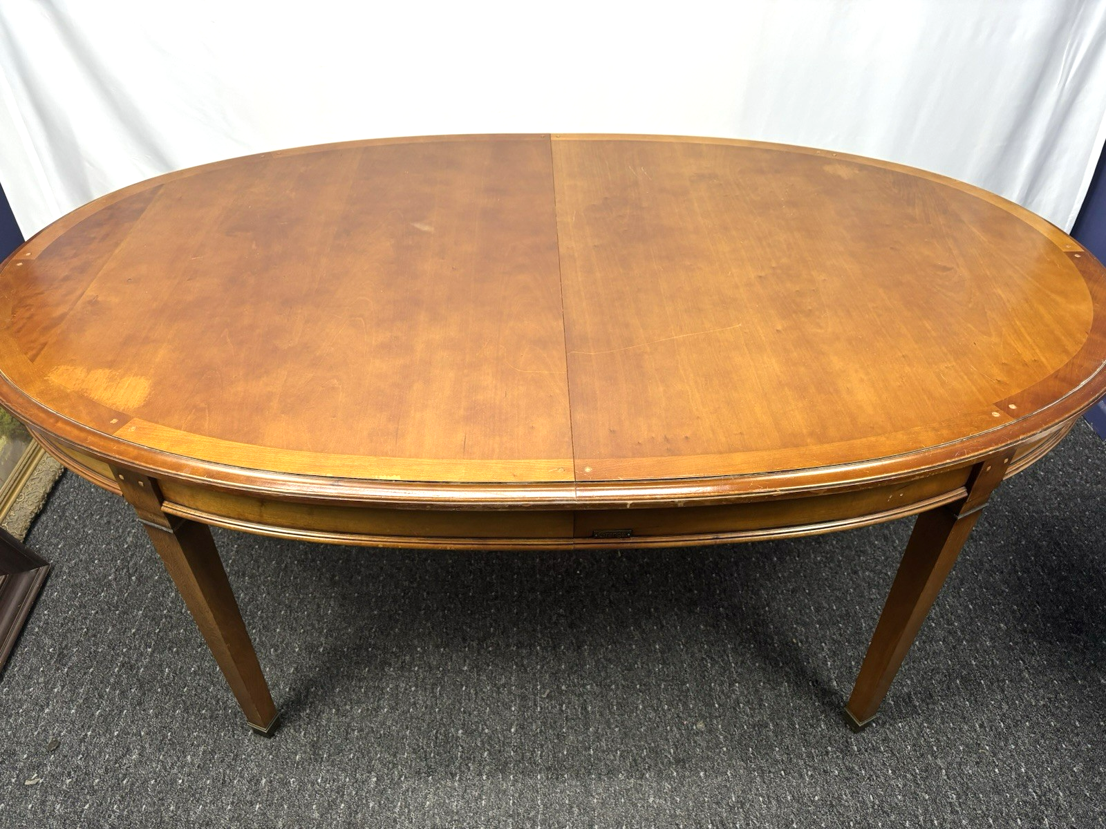 OROGINAL Grange Massivholztisch ausziehbar Vintage Art Deco Esstisch