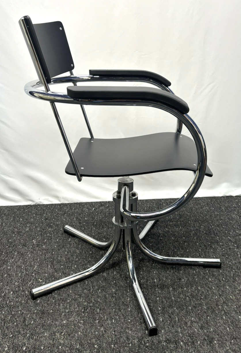 1 von 5 Orig Paul Schuitema Bürostuhl  nummeriert Stahlrohrmöbel Bauhaus Vintage