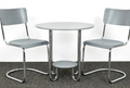 Tisch/ Stuhlset Marcel Breuer Stahlrohrmöbel Bauhaus Art Deco