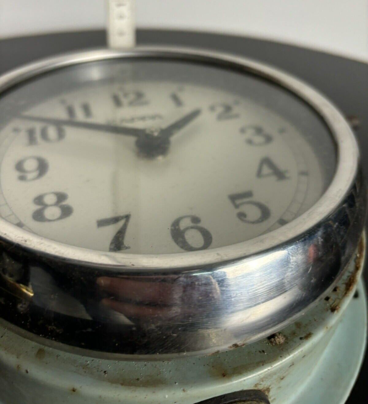 Schiffsuhr KAPPA Wanduhr Vintage Marine Clock Slave Uhr Deko Objekt