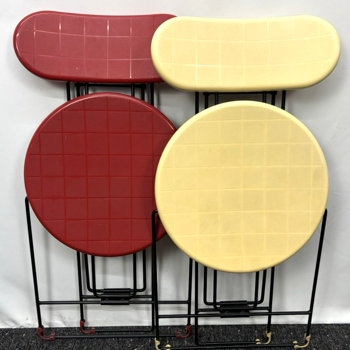 2x Klappstuhl  CRICKET di Magis Italien  Andries Van Onck 1984 Vintage Bauhaus