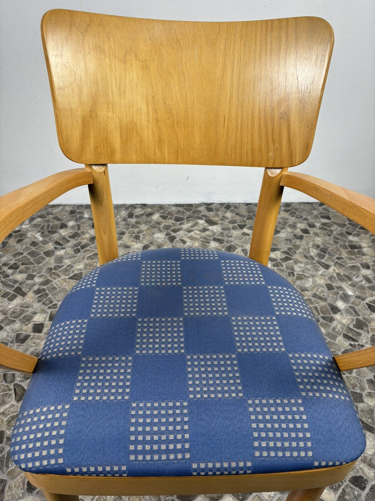 1 von 11 Fameg (ehem Thonet) Armlehnstuhl  Sessel Massiv Bauhaus ArtDeco Vintage