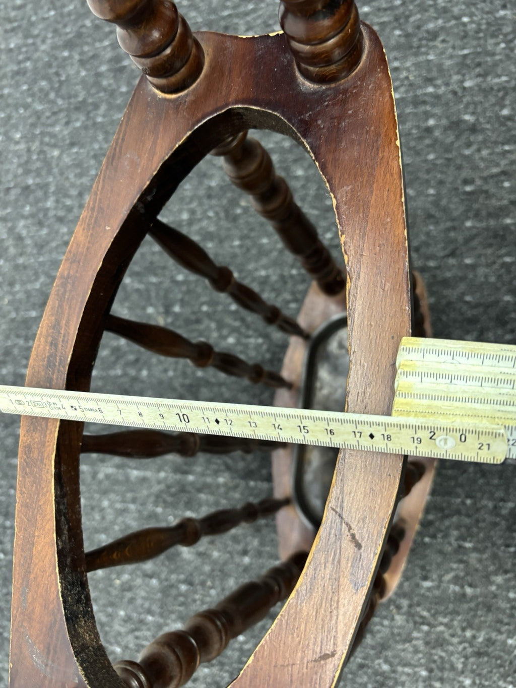 Schirmständer Holz Art Deco Regenschirm Vintage Antik