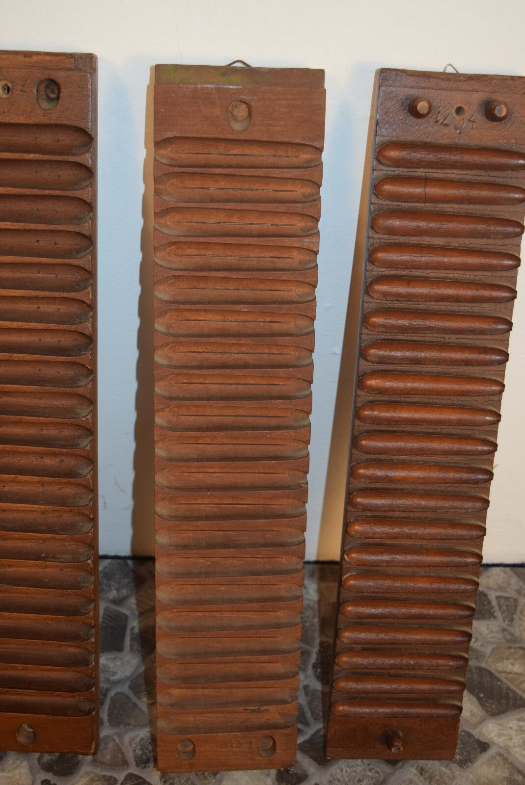 3  Zigarrenbretter Zigarrenpressform Holländische Fliese historisches Motiv