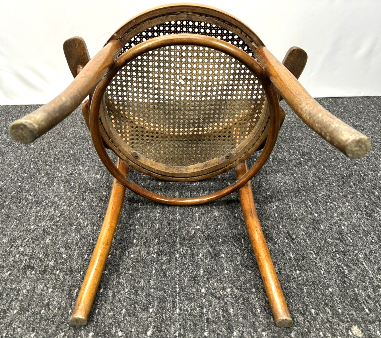 ORIGINAL Fischel Bugholz Armlehnstuhl Gropius Extra Breit Wiener Gefl. Art Deco