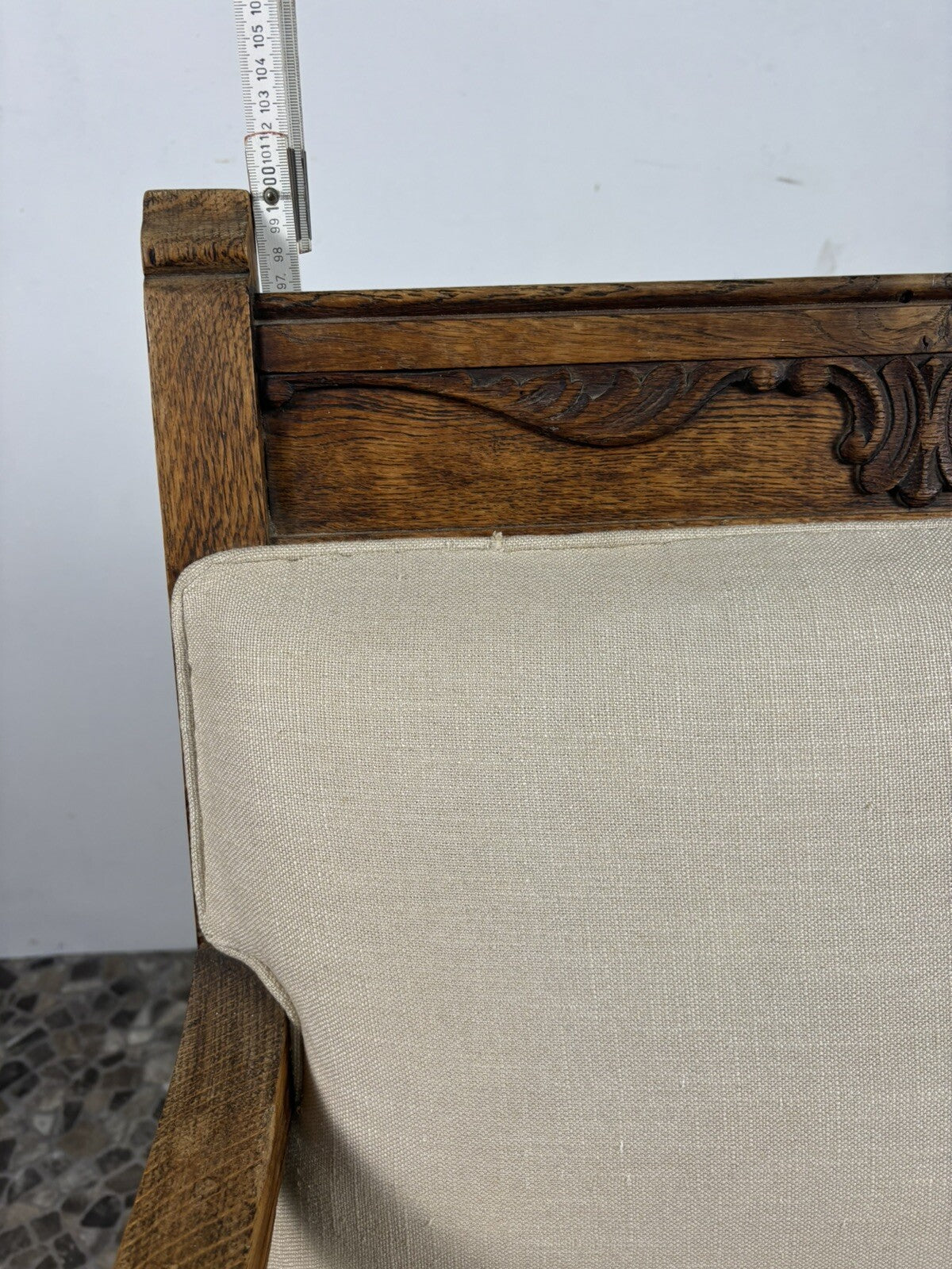 Sessel Antik Thronstuhl Armlehnstuhl Kaminzimmer Lounge Sessel Art Deco