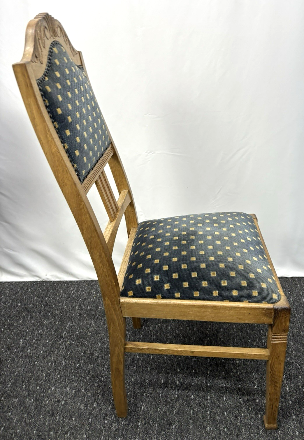 Tisch/ Stuhlset  mit 4 Stühlen Vintage Art Deco Holz