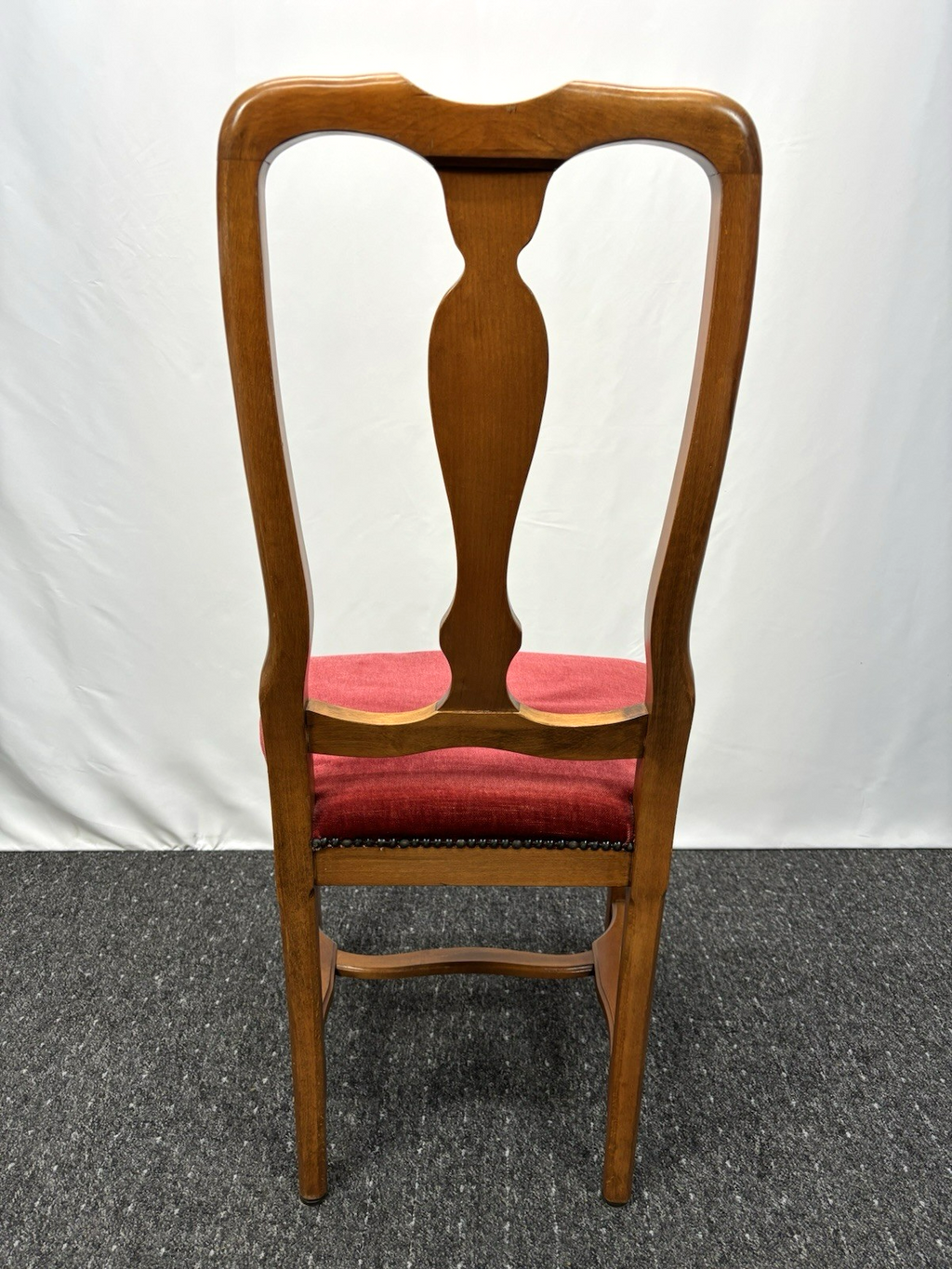 1 von 4 "Queen Anne" Stuhl Hochlehner Art Deco Barock Vintage Esszimmer Büro
