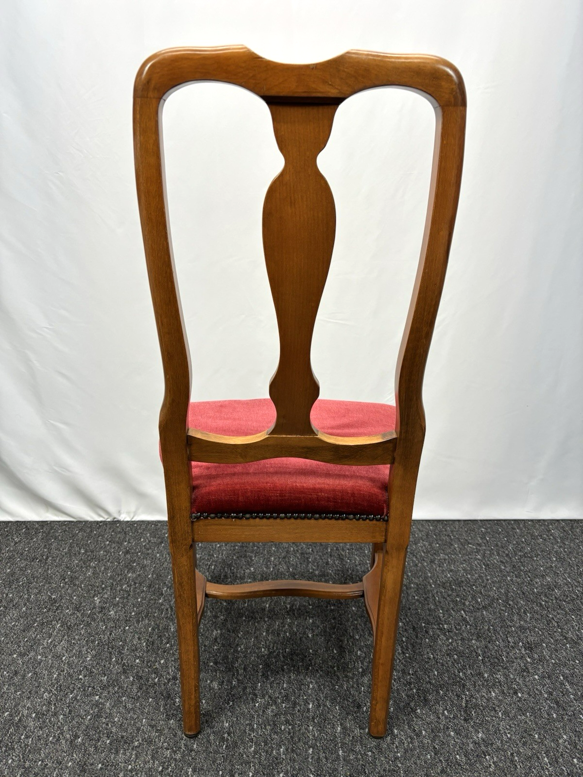 1 von 4 "Queen Anne" Stuhl Hochlehner Art Deco Barock Vintage Esszimmer Büro