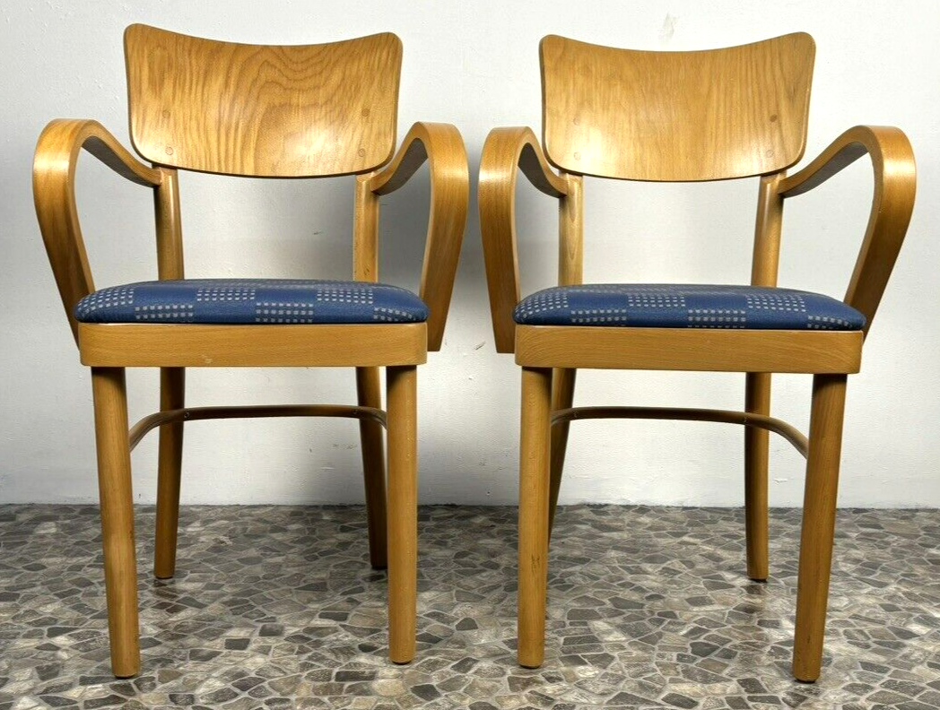 1 von 11 Fameg (ehem Thonet) Armlehnstuhl  Sessel Massiv Bauhaus ArtDeco Vintage