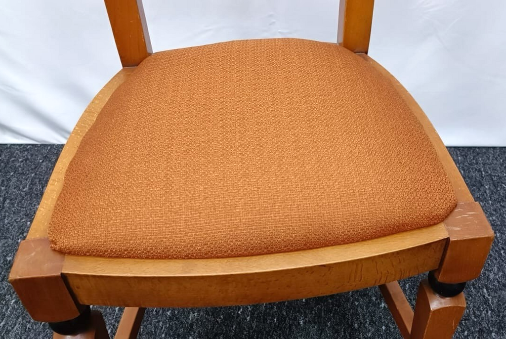 1 von 4 Stuhl Biedermeier Stil Klassisch Harfe Esszimmer Art Deco Vintage