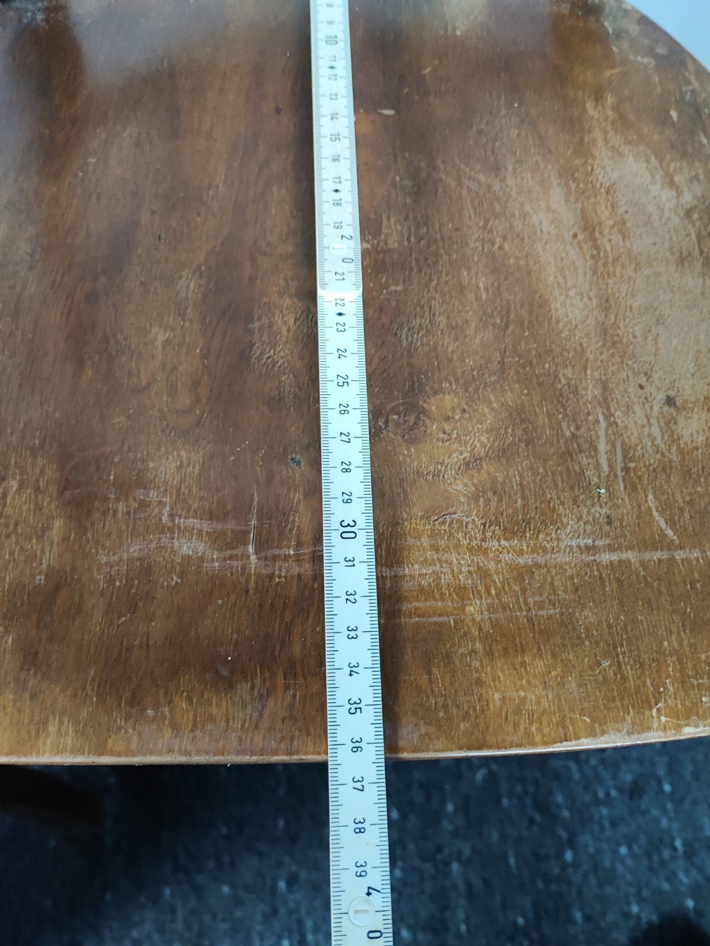 2x Vintage Bistrostuhl Café Stuhl Massivholz Sprossenlehne Küchenstuhl Braun