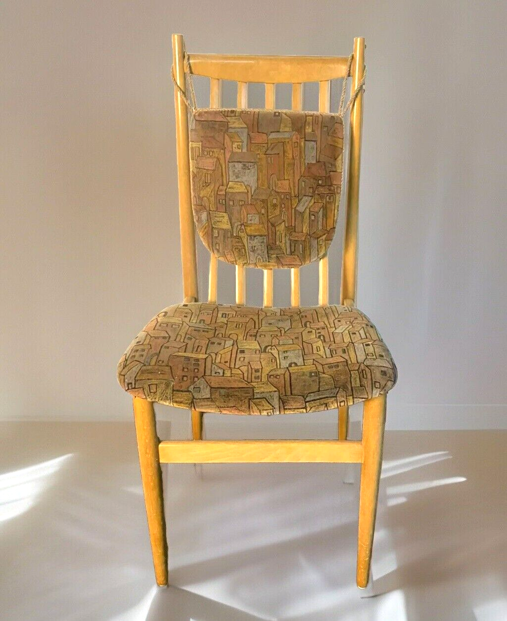 1 von 4  Midcentury Casalla Stuhl, Esszimmer, Küche, Vintage, Art Deco