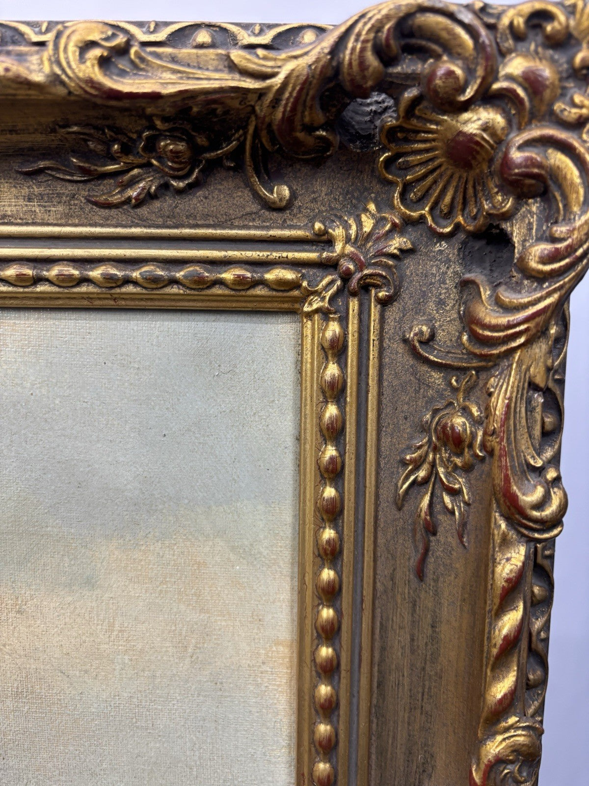 Ölgemälde Gerrit Marre Bild "Segelschiffe Nr.1" signiert  gerahmt ca. 63 x 53 cm